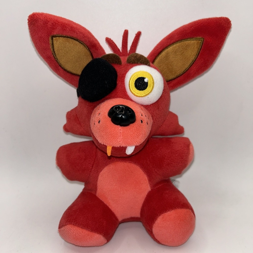 FNAF Five Nights at Freddy's Red Foxy Collectible Plush Stuffed Animal 6" 2016